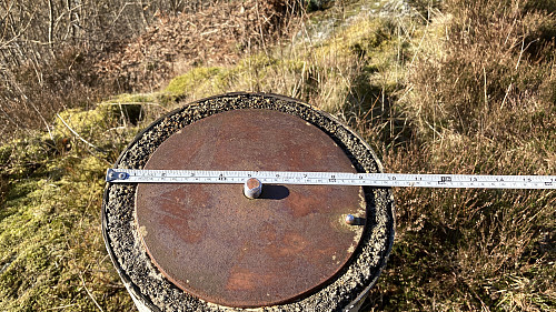 Skrubolt-søyle 26 cm