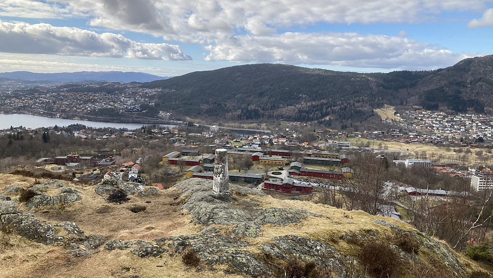 Utsikt vestover mot Gullsteinen