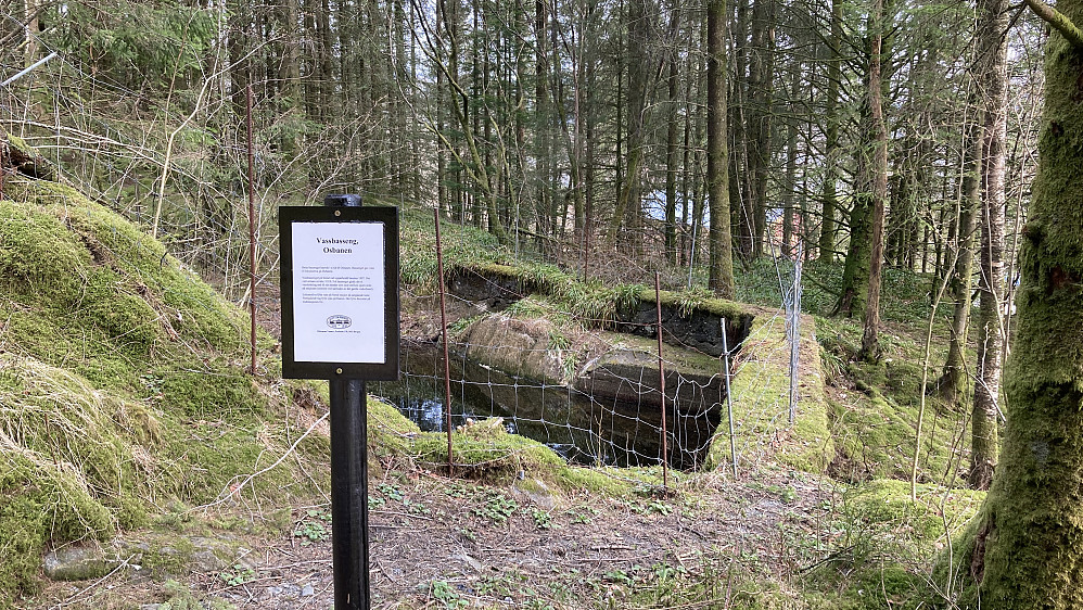 Vannreservoiret for Osbanen på Stend