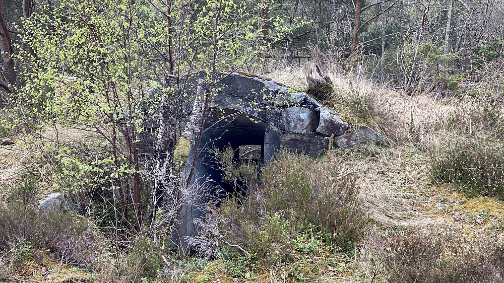 Inngangen til Bunker 11