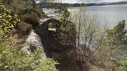 Mot inngangen til Bjørge bunker 3 - adskillig mindre enn de to andre