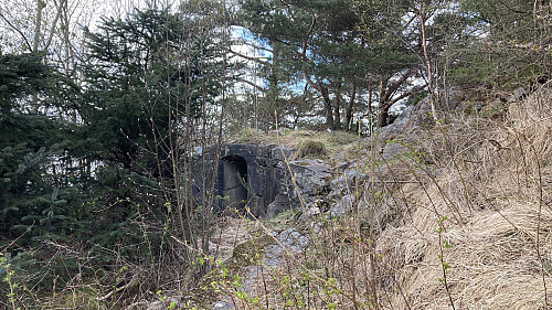 Inngang til bunker 14