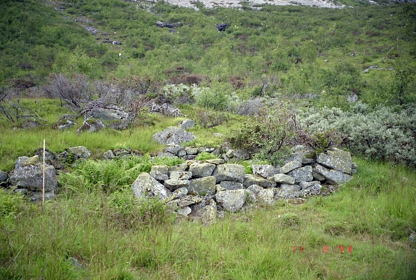 Murer etter Fossen seter