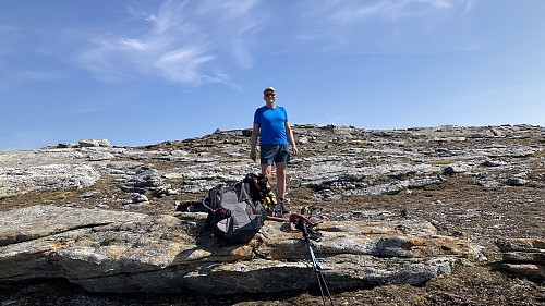 Stig på 1026-platået på nordryggen