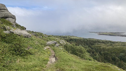 Fra området ved Geitbergklubben
