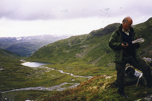 Lenger oppe i Gangdalen. Tilbakeblikk mot Upsete