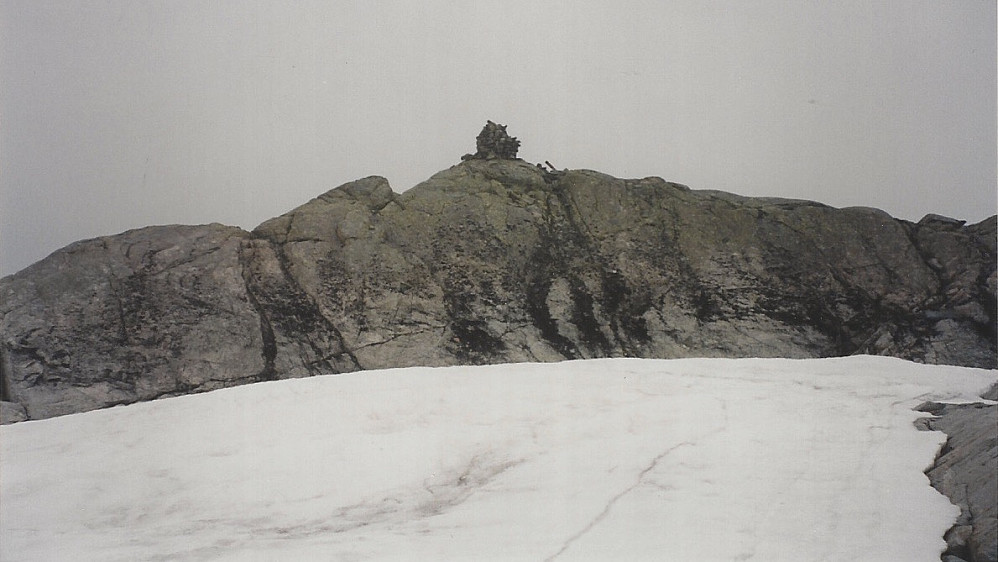 Varden på Skorafjellet 1583 sett fra øst