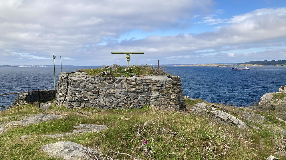 Forsvarsverk med radar øst for Gavlen
