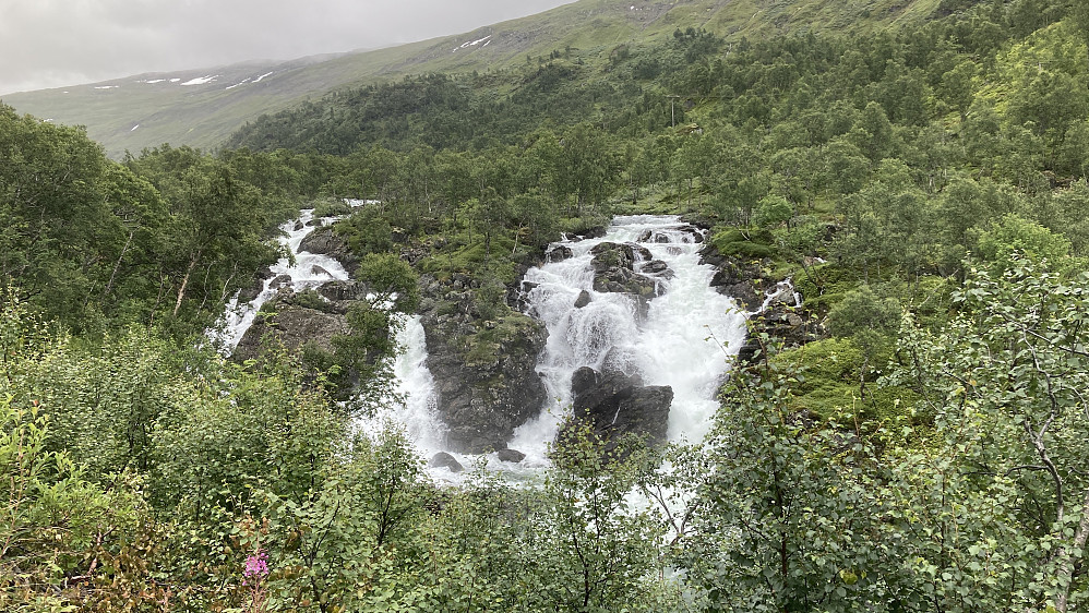 Stor vannføring i elvene fra Langavatnet