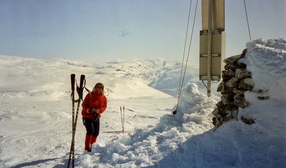 Astrid på Rjoandeggi Nord