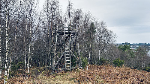 Tårnet. Foto mot NV
