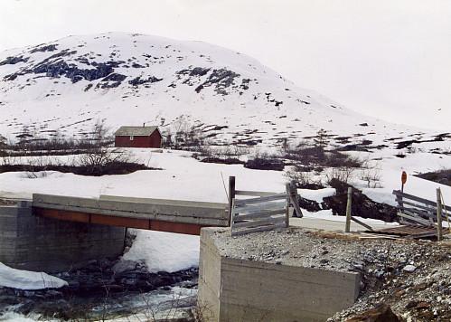 Bro over elven fra Grodgjuvet fra 1976
