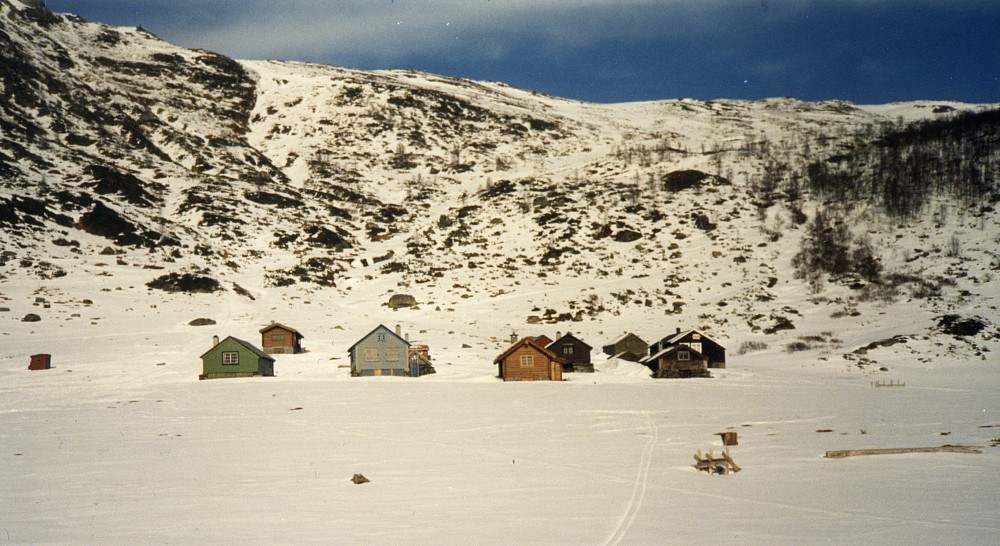 Slondalsetrene påsken 1996