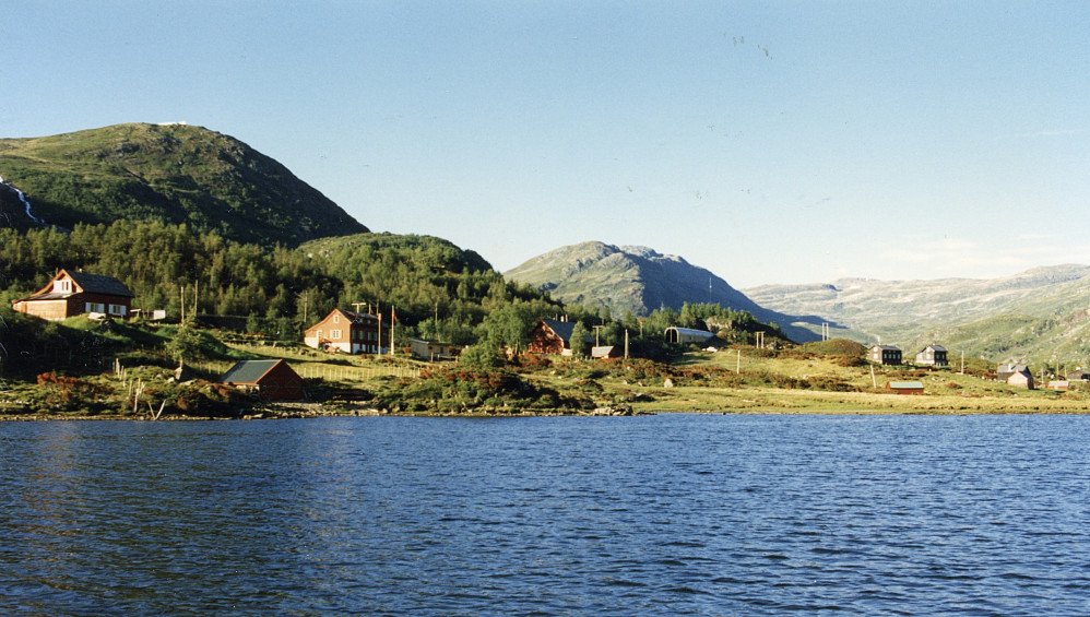 Langvasstølen ved Langavatnet i Upsetedalen