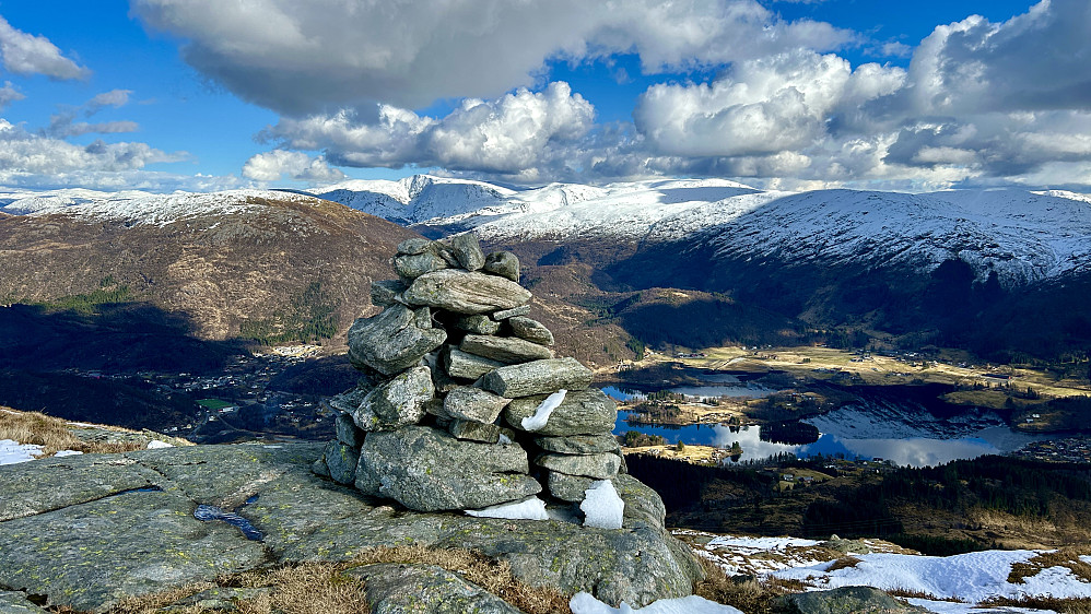 Fra Haukelandsvarden mot Gullfjellet