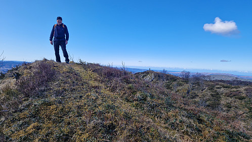 Toppen av "nye" Landåsfjellet. Foto: Helge