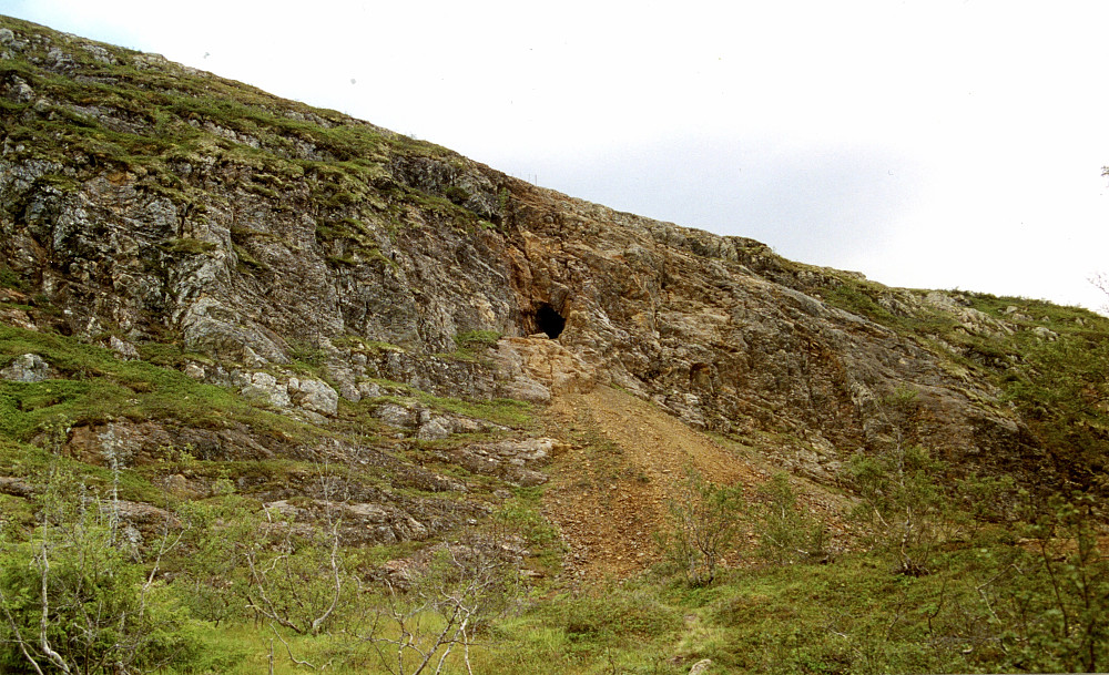 Gruvfjellet nær Gaulstad