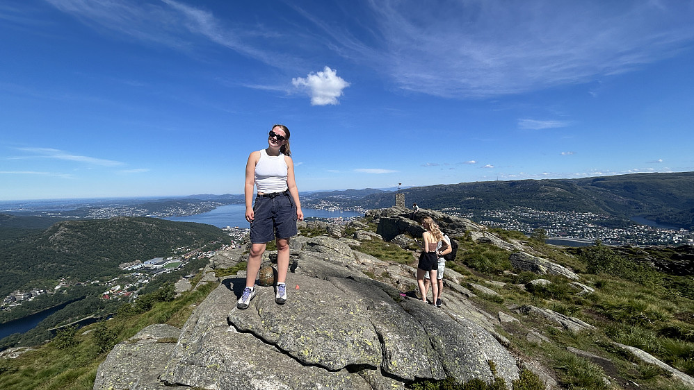 Flott tur ti Løvstakken med Helle
