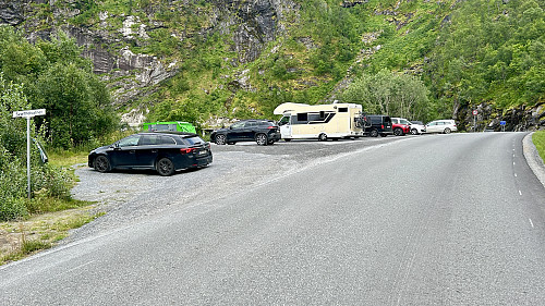 Parkeringen ved Svarthola
