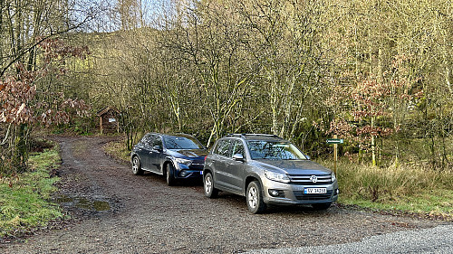 Hellestveit parkering og turstart