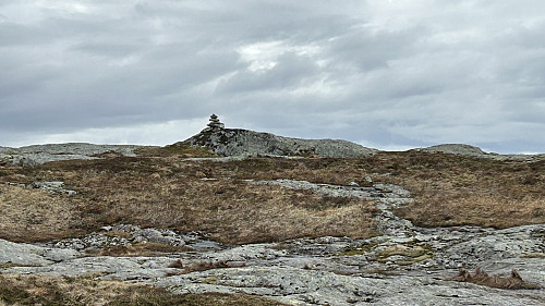 ... og det ble den. Her sett fra nord!
