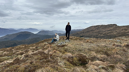 Liv Synnøve og Ole Einar på Dyrefjellet