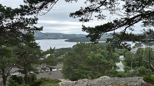Utsikt sørover mot Nordåsvannet