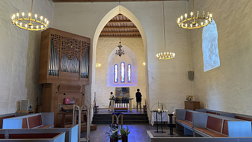 Mariakirken interiør