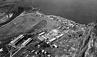 Fra en tysk soldats fotoalbum, Sunndalsøra fra Flaggnuten under andre verdenskrig
