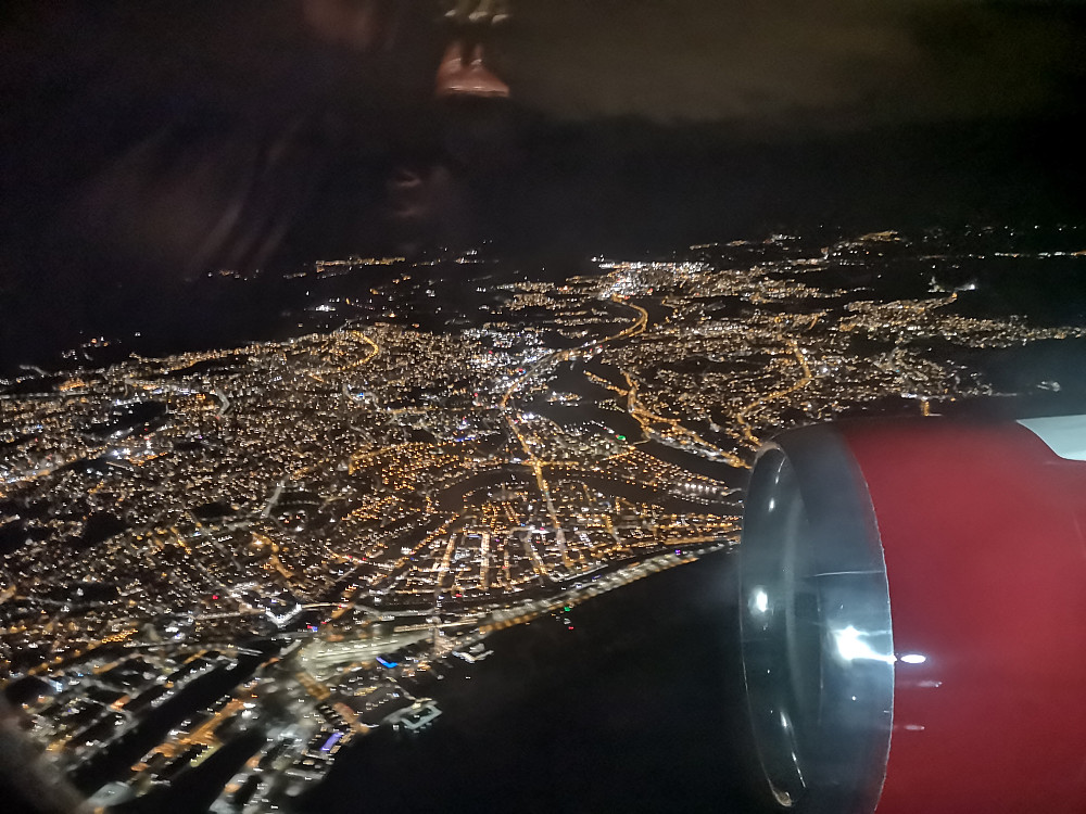 Trondheim at night
