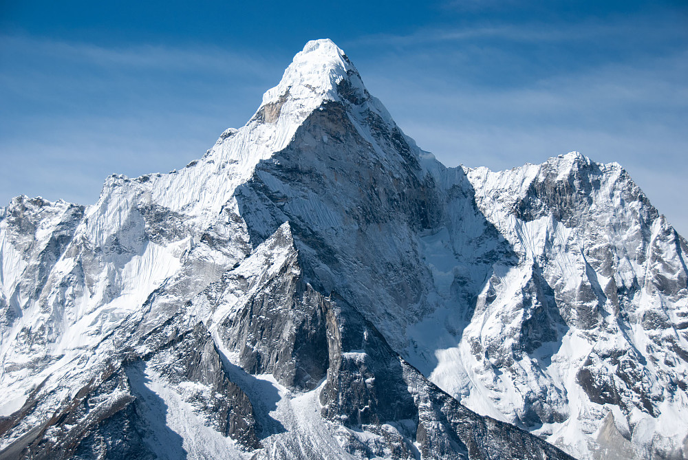 Ama Dablam sett fra nord (Chukhung Ri)