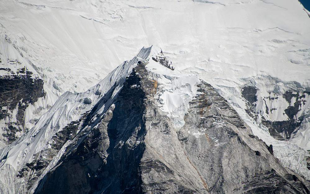 Zoom på Island Peak