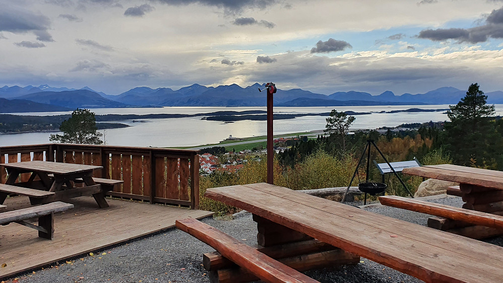 Utsikt fra Årøhuken