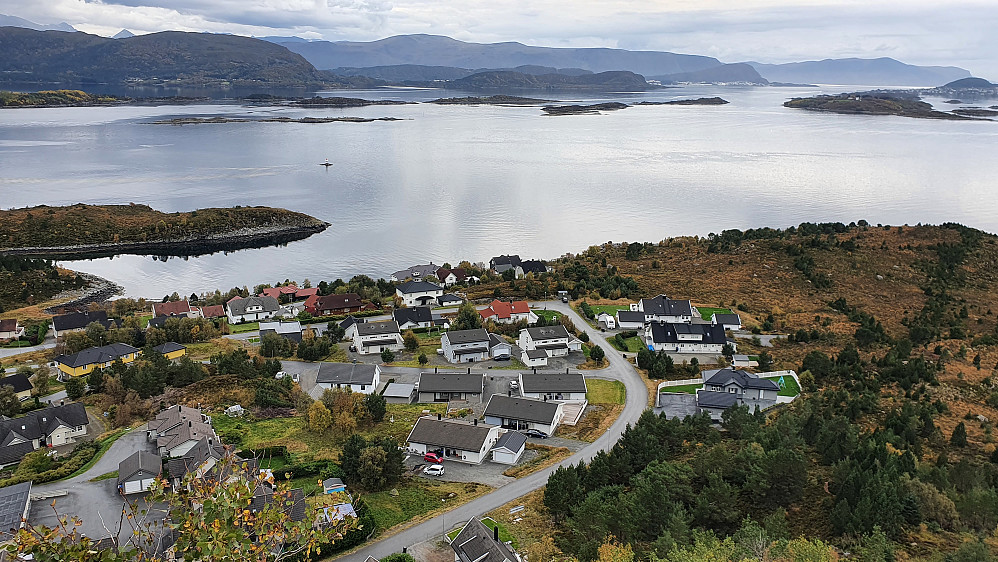 Ned mot utgangspunktet på Terøya