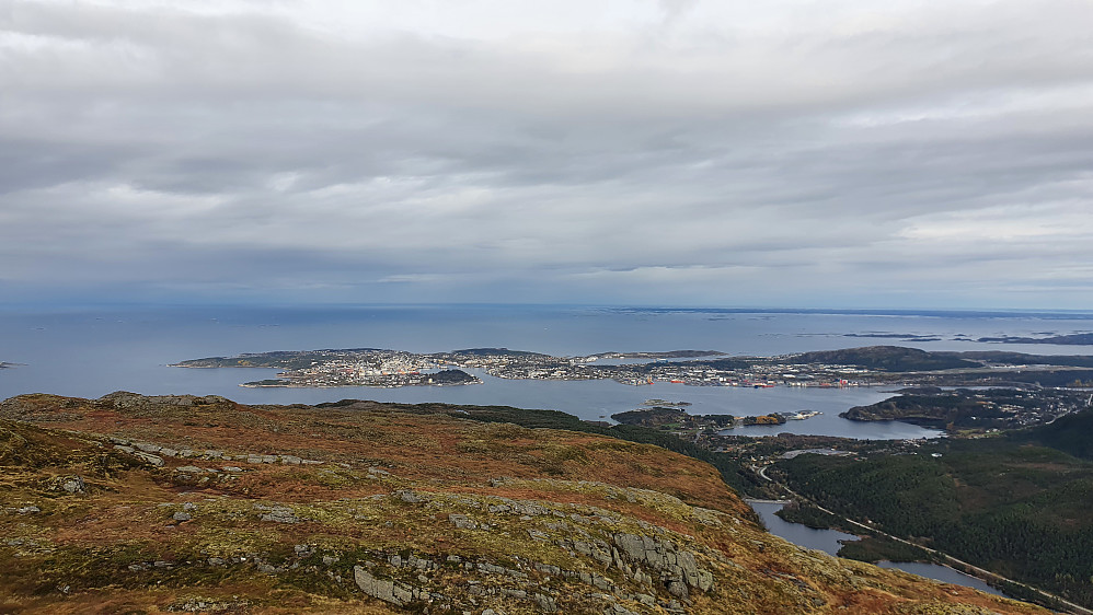 Kristiansund sett fra Freikollen