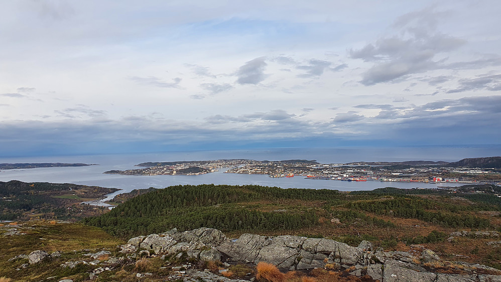 Kristiansund sett fra Breilia