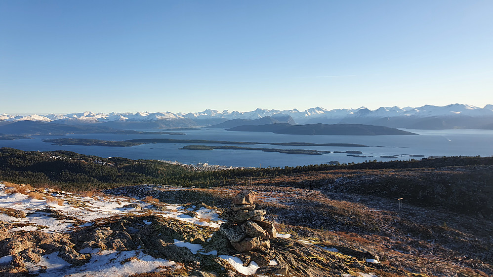 Utsikt fra Vestre Tågheia