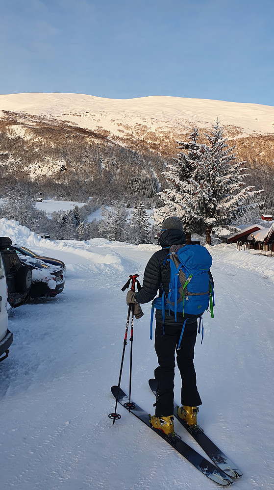 Klar for tur fra Skarstua 