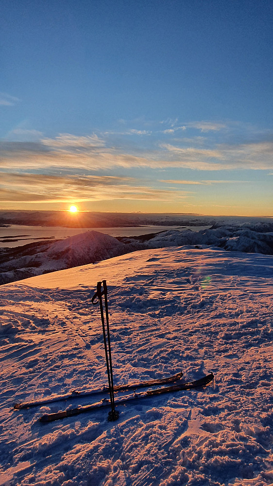 Eventyrlig solnedgang