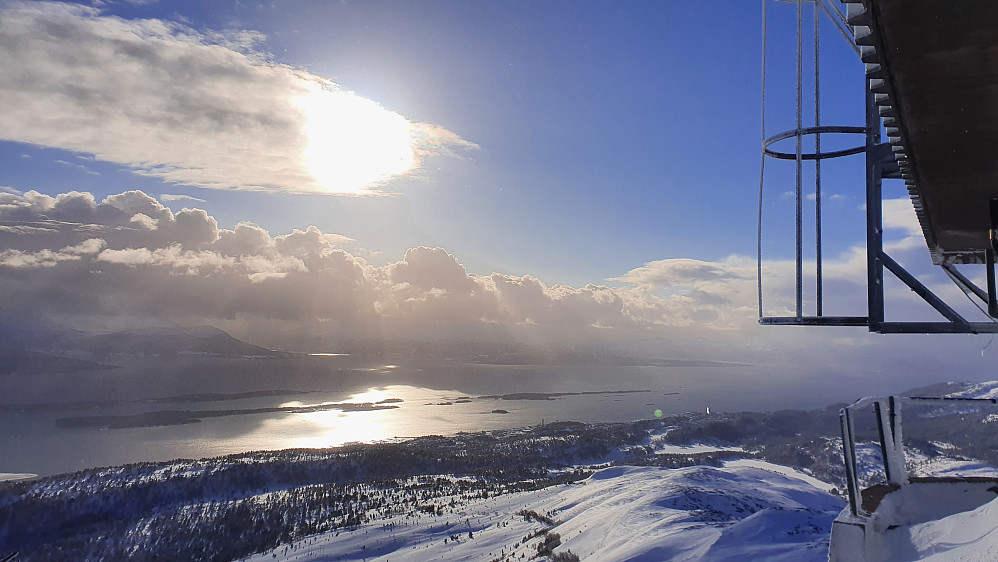 Utsikt fra antennen (Søre Tusten) 