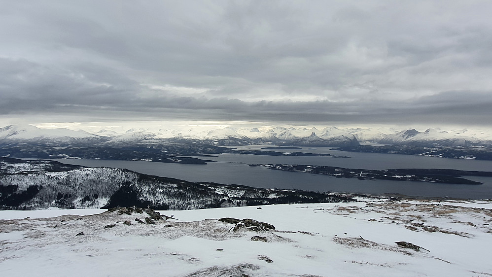 Vindfullt og grått 