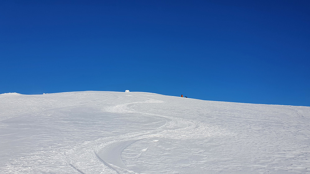 Kursen er satt mot Storvarden og Kvannfjellbotnen