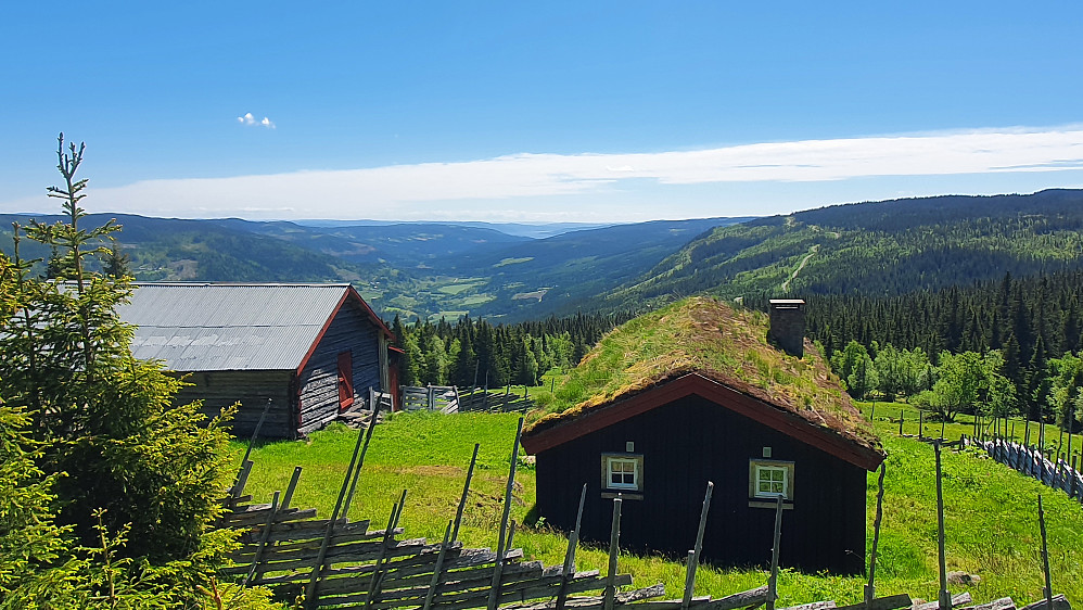 Storsetra - flott plass - Mjøsa i det fjerne