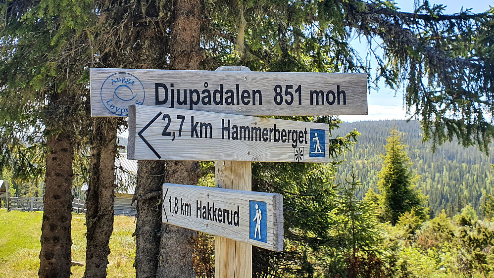 Riktig høyde er 815 moh..