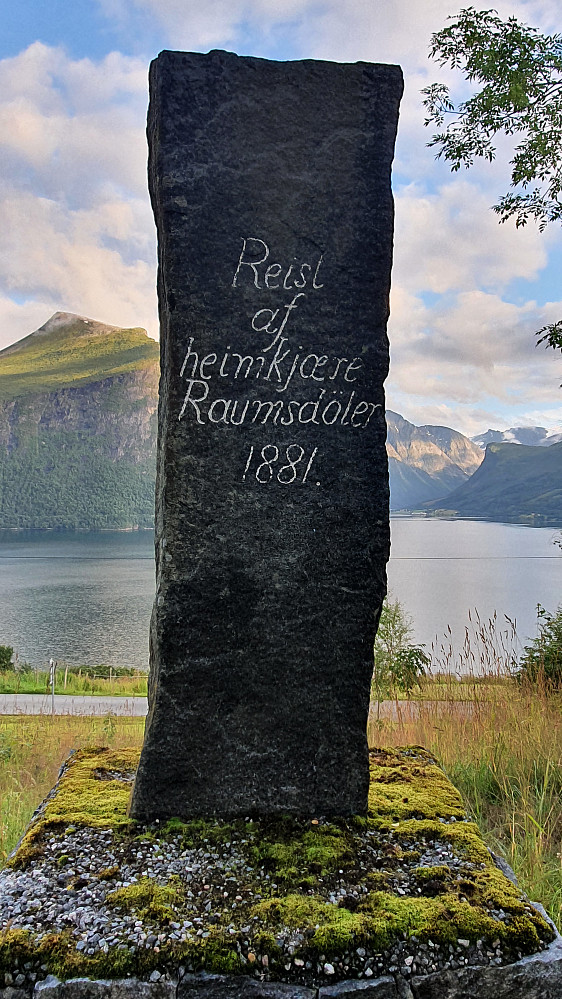Ny markering rett ovenfor