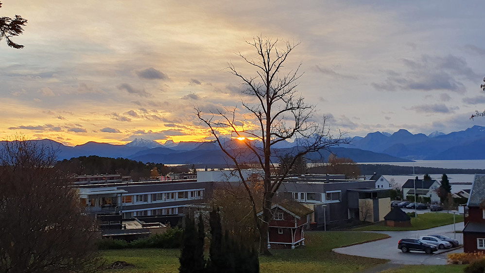 Soloppgang ved Kongebjørka