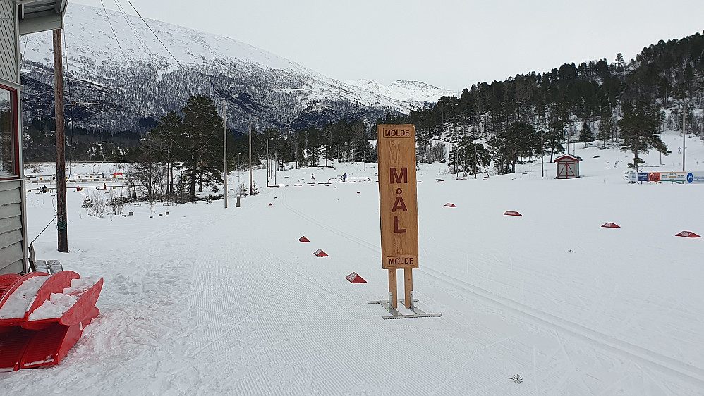 Skiskytterrenn på gang på Skaret