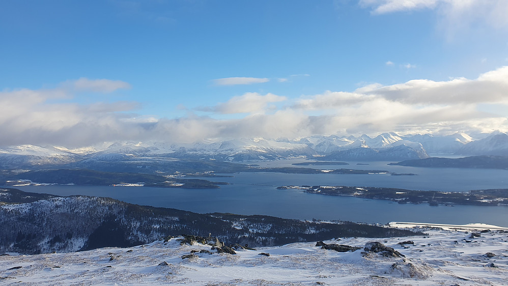Utsikt fra Tusten 