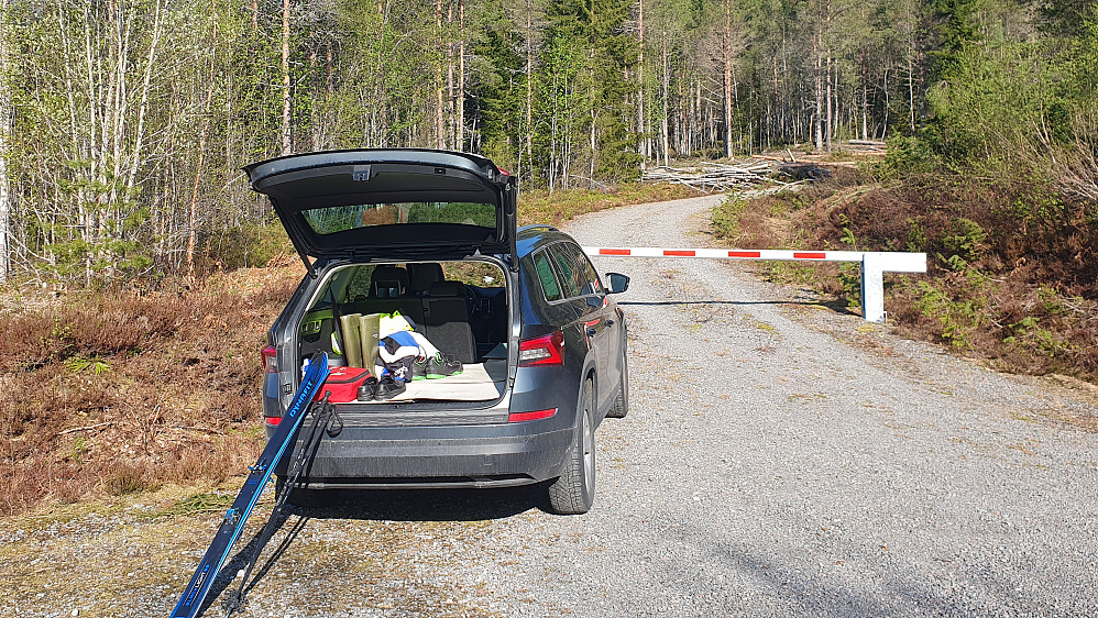Sommerlig start på turen