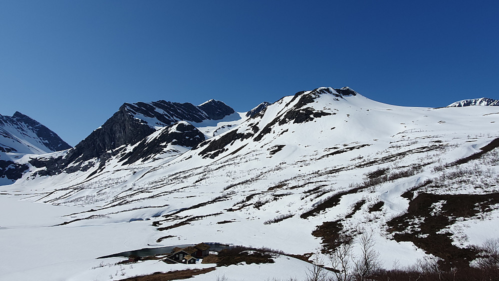 Dagens opptur fra Månvatnet (og nedturen skimtes litt til venstre)